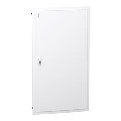 Envolvente modular, prismaset xs, 6 filas 24 módulos , empotrar, puerta blanca