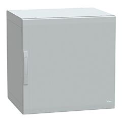 Floor standing enclosure polyester vers.pla completely sealed 750x750x620 ip65