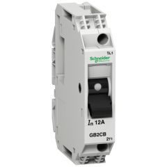 Disjuntor tesys para circuitos de comando - gb2-cb – 2 a - 1 pólo - 1d