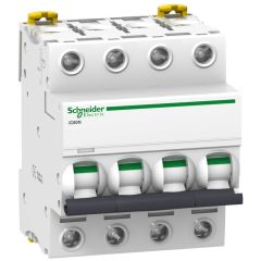 Interruptor magnetotérmico; acti9 ic60n; 4p; 63 a; curva d; 6000 a/10 ka