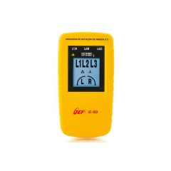 G80 - indicador de la rotación de fases (r.s.t.)