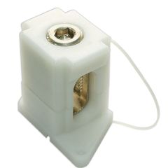 Regleta de hilo pasante 2x6 mm2, 12 polos