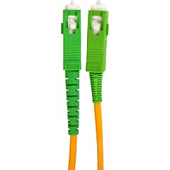 Latiguillo de fibra óptica sc/apc, monomodo (sm), lsfh y euroclase dca de interior