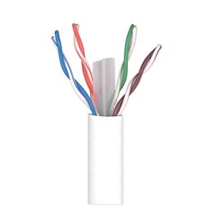 Cable datos dk6000 u/utp dca cu 23awg cat6 diámetro 6,2mm lsfh 500m blanco