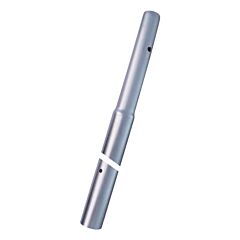 Mástil 3m x ø 40mm x espesor 2mm zinc + rpr