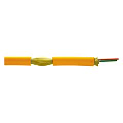Cable fk2 monomodo 2 fibras, euroclase dca y lsfh, de interior