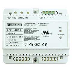 Alimentador din6 100-240vac/18vdc-1,5a