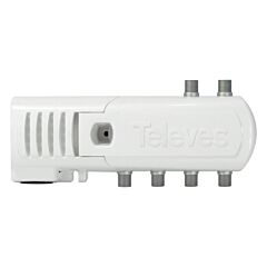 Amplificador de vivienda ''f'' 5 salidas (4+tv): vhf/uhf - lte700 ready
