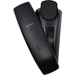 Teléfono analógico compacto, color negro