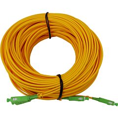 Latiguillo duplex de fibra óptica sc/apc, monomodo (sm), lsfh y euroclase dca de interior