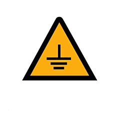 Señal plástico tt10adh toma de tierra 105mm