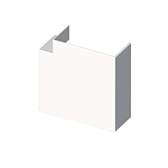 73 ángulo plano blanco ral9010 40x110 u24x