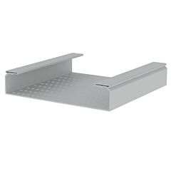 66 bandeja perforada gris ral7035 100x500 u23x