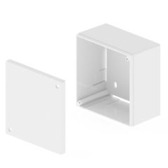 73 caja de conexión-derivación blanco ral9010 85x85 u24x