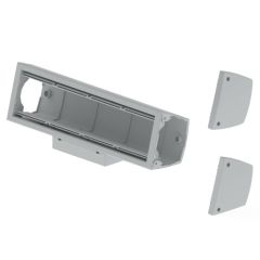51 caja mobiliario mont.fijo 4mec gris ral7035 u24x