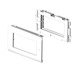 93 adaptador 2 mec. mosaic blanco ral9010 65 u24x