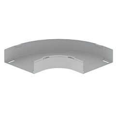 66 curva plana de 90° gris ral7035 100x300 u23x