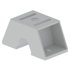 66 soporte vertical aislante gris ral7035 150 u23x