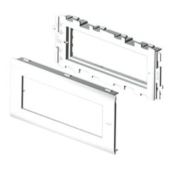 93 adaptador 3 mec. mosaic blanco ral9010 80 u24x