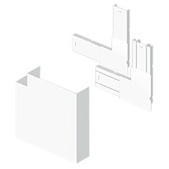 93 ángulo plano blanco ral9010 50x150 u24x