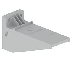 66 soporte horizontal aislante gris ral7035 150 u23x