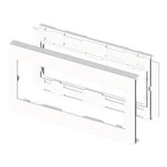73 marco para mecanismos blanco ral9010 150 u24x