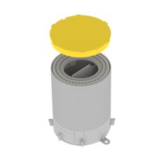 52 caja de suelo gris u24x