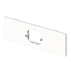 73 placa 1 mec. universal blanco ral9010 u24x