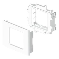 93 adaptad. vert. 1 mec. simon 27 blanco ral9010 80 u24x