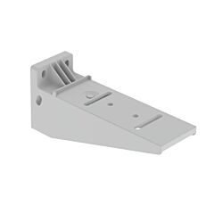 66 soporte horizontal aislante gris ral7035 200 u23x
