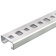 Perfil perforado, ranura 11mm