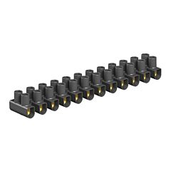 Regleta 74/ce sección 6mm2 pp negro