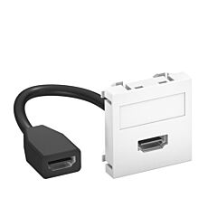 Toma multimedia, hdmi mtg-hd f rw1,con cable de conexión