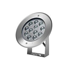 Proyector sumergible 12w 24v dc rgb 45° ip68 ik10 4 hilos