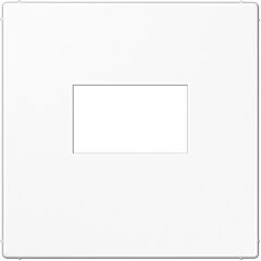 Placa toma usb ls blanco alpino