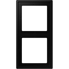 Marco doble ls negro mate