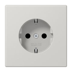 Enchufe schuko® prot contacto ls gris cl