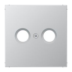 Placa toma tv. ls aluminio