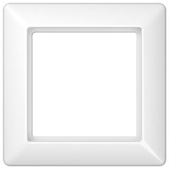 Marco simple as blanco alpino
