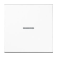 Tecla simple c/visor ls blanco alpino