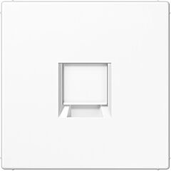 Placa mod. jack-rad. 1 toma ls bl. alpi