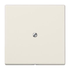 Placa con salida cable ls blanco