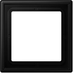 Marco simple ls negro mate