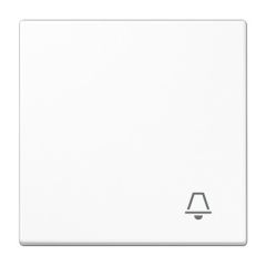 Tecla c/ simb. timbre ls blanco alpino