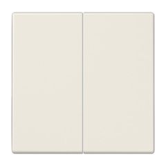 Tecla doble ls blanco marfil