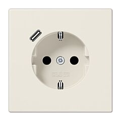 Enchufe schuko® c/ usb-c ls bl.