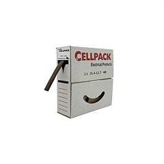 Tubo pared sin adhesivo sb 25,4-12,7 marrón (caja con tubo de 4m)