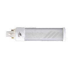 Lámp. tipo "cfl-pl" elip. de 9w g24 blanco neutro