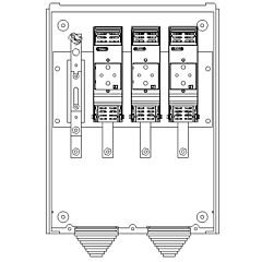 Caja general de protección cgpc-160/7/buc-e-dc