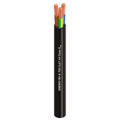 Cable energy class 1000 v rv-k 3g2,5 (negro) rollo 100m